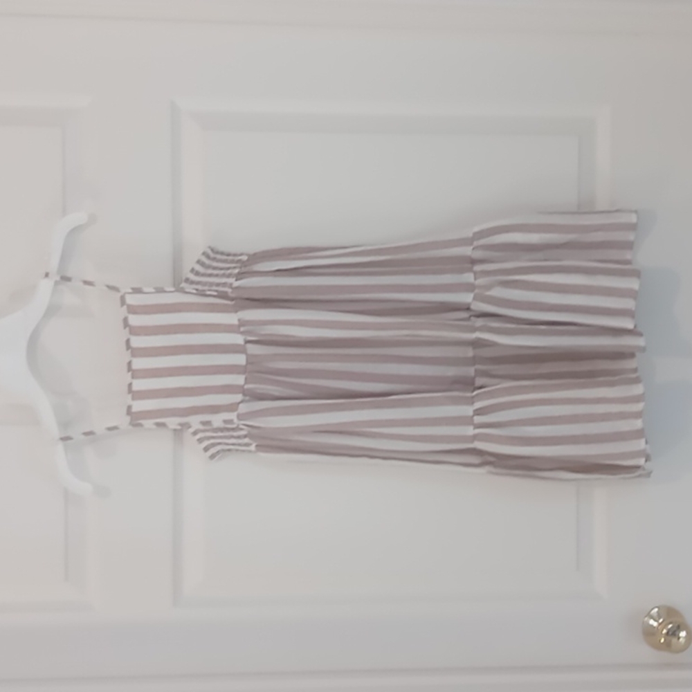 Vignette lovely striped sundress new with tags size 7